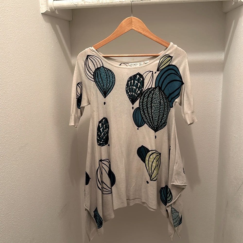 Field and Flower - Vintage Anthropologie Hot Air Balloon Sweater